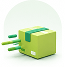 Express Parcel icon showing fast moving box
